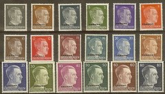 Stamp Germany Ukraine Mi 1-18 Set 1941 WWII War 3rd Reich Hitler Occupation MH
