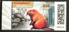 FRG NEW ISSUES AUGUST 2025 SHEET ** Mi 3918-3922 CHOICE THW WILDLIFE GERMANY!
