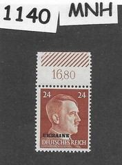 MNH stamp Mi12 PF24 Hitler Ukraine Overprint Germany Occupation WWII #1140