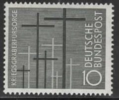 Germany Scott #753, Mint Never Hinged