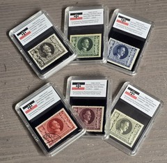 Adolf Hitler 54th Birthday 1943 Nazi German WW2 NSDAP Complete Stamp Set