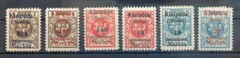 Memel 129/34 Set * MH (72765) Used Mint Hinged