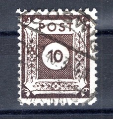 SBZ POSTMEISTER 45DII Mint Stamp Gestempelt BPP 70EUR (GA4903