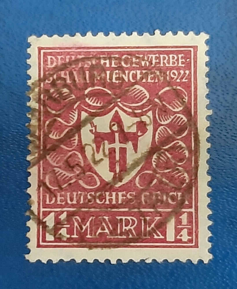 Germany Stamp Deutsches Reich 1,1/4 Mark 1922 Infla Mi. Nr. 199 a (21301)