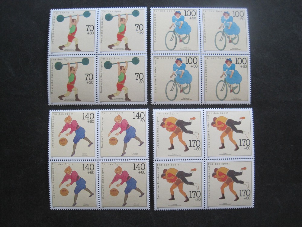 Block of Four Stamps MiNr. 1499-1502 Mint Never Hinged (AC 022)
