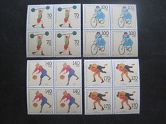 Block of Four Stamps MiNr. 1499-1502 Mint Never Hinged (AC 022)
