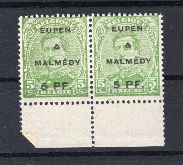 Eupen & Malmedy 1 RANDSTÜCK MNH POSTFRISCH (R4208