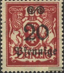 Gdansk 183 Favor devaluation used 1923 Supplementary Issue