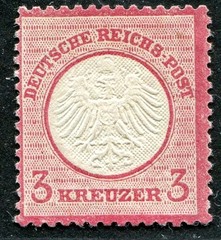 Deutsches Reich 1872, Small Eagle, 3 kr. carmine, Michel 9, MNH