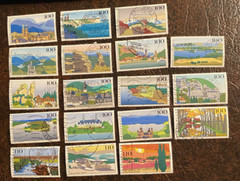 Germany Scenic Regions – Set of 18 – Used – 1993-1997 – See Description