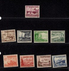 Germany Scott B107 – B115 – Semi Postal Singles. MNH. OG. #02 GERMB107s9