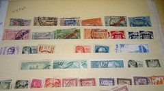 Saar Basin territory Stamps? stock book from an estate sale Saarland Germany