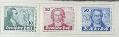 Germany Berlin 1949 Goethe Complete Set MLH/VF Cv. $225