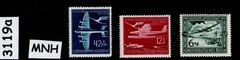 MNH Stamp set Third Reich Germany 1919-1944 25th Anniv Airmail service #3119a
