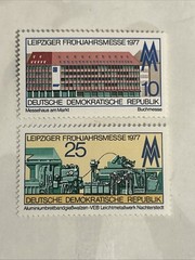 Germany – DDR : Leipzig spring fair set from 1977 MNH