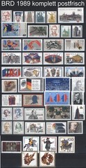 West-Germany / FRG / BRD Complete Yearsets 1980-1989 MNH Stamps, Mi. 1033-1443