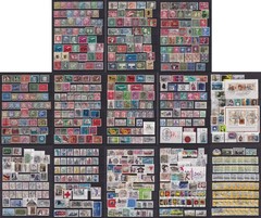 West Germany, Unified Stamps Used inc 1954 – 59 Almost complete. Cat approx £750