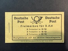 Germany # 539a & 544a MNH Complete Booklet* 2024 Scott Catalogue Value $ 41.00