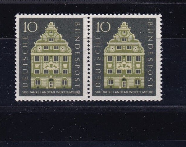 Bundesrepublik MNH ** 279 Landtag Wuerttemberg pair
