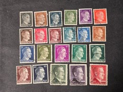 Ultimate Nazi Germany Stamp Collection Hitler Swastika Hindenburg 50+ WW2 Stamps