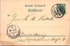 Germany 1896 – Postcard – Dresden – F66790