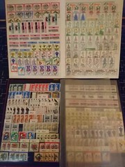 Berlin 1960 – 1990 **/canceled surcharge stamps, stock items, ~2000 pcs.