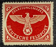 Germany WW2. GERMAN ARMY SWASTIKA. Mint HNG
