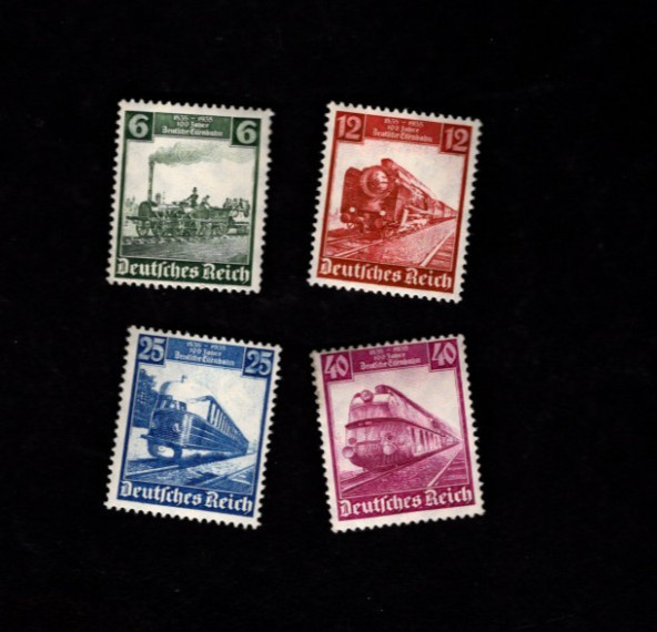 Germany sc#459-62 (1935) Complete MLH