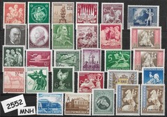 MNH Stamp collection 1930s & 1940s Germany Third Reich Regular postage #2552