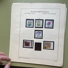 Federal Berlin collection blocks of four mint stamped smorgasbord D-38
