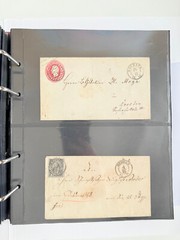 Saxony Briefe-Sammlung Vorphila – German Reich Approx. 200 Piece IN 2 Albums