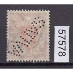Danzig stamped COMPANY PERFIN Swedish-Danzig Seed Trading AG