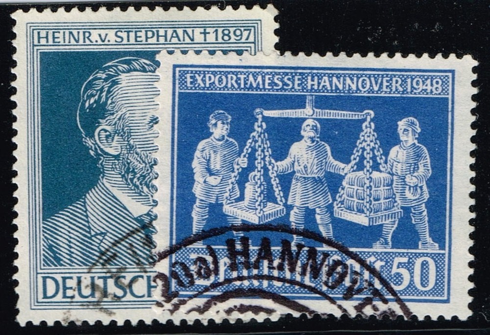 GERMANY Scott 579, 585 used