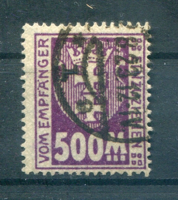 Danzig Porto 25 Used Canceled Echt BPP 20EUR