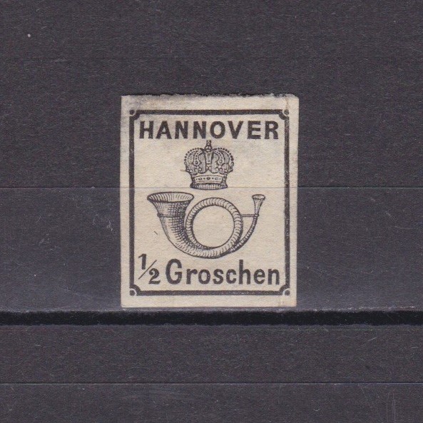 GERMANY HANOVER 1860, Mi#17, CV €220, MH