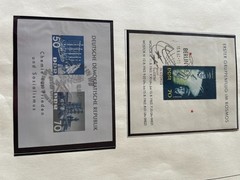 Germany DDR 1962 Space mse 663a + other good blocks cat £128