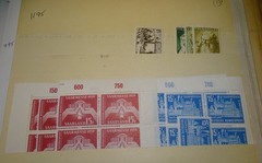 Saar Basin territory Stamps? stock book from an estate sale Saarland Germany
