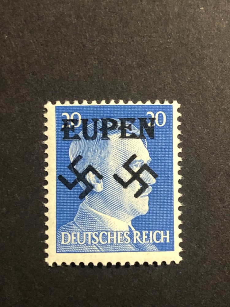 Germany WWII propaganda fantasy ovpt (EUPEN) 20 Rpf. MNH /s2 #126