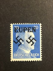 Germany WWII propaganda fantasy ovpt (EUPEN) 20 Rpf. MNH /s2 #126