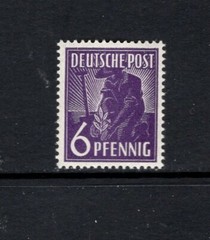 Germany 1947 6pf PLANTING OLIVE SC 558 MNH