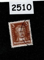 Used Stamp Sc 352 Johann von Goethe 1926-1927 German republic #2510