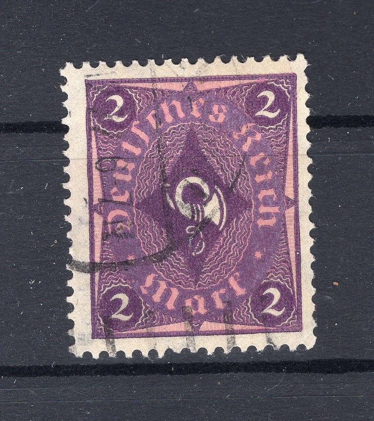 DR-Infla 191I ABART Used Mint Stamped Expert Checked (MICHEL 191I)