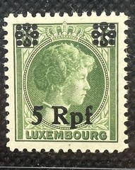 German ww2 occupation 1940 Luxembourg 16 X Stamps Briefmarken