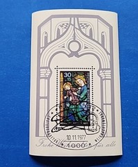 German Occupation Stamp, Scott 9NB141 CTO Non-Hinged