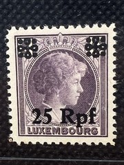 German ww2 occupation 1940 Luxembourg 16 X Stamps Briefmarken