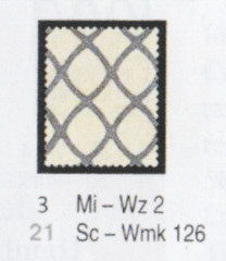 1922 Germany 25 – 80 Pfennig Air Mail issues watermark Network used, $ 138.00
