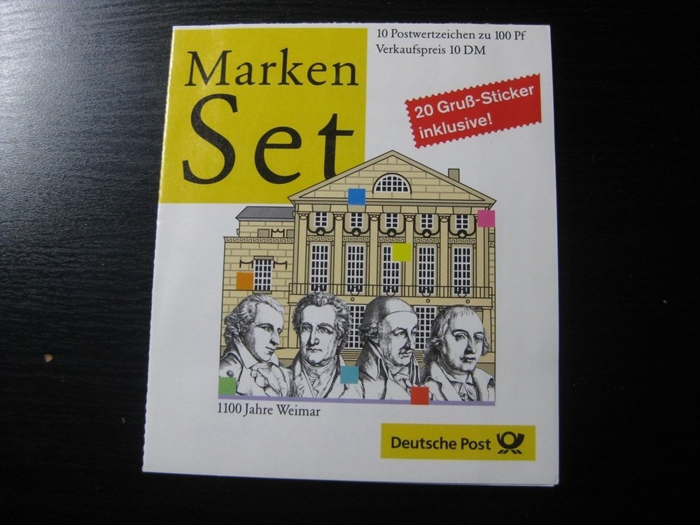 GERMANY Mi. #MH 38 scarce mint MNH stamp booklet! CV $15.50