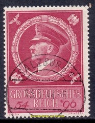 EBS Germany 1944 – Adolf Hitler’s 55th Birthday – Michel 887 – CTO Salzburg