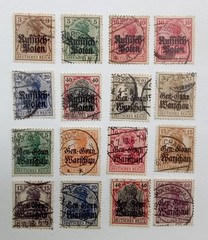 Germany 1899-1920’s Post Abroad, Occupations & Territories (2 scans)