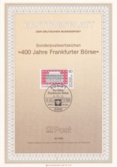 Bundesrepublik ETB 1257 Scott 1447 Frankfurt Boerse